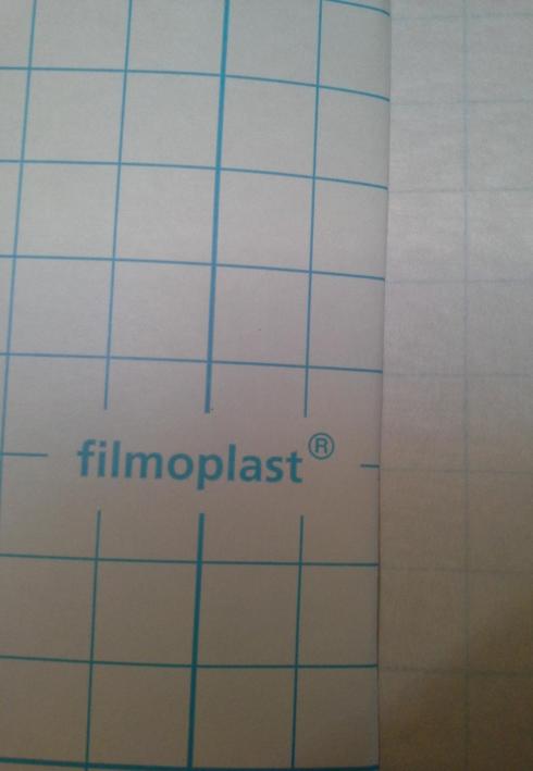 FILMOPLAST самоклеющийся флізелін Білий 50г / м2 ширина 50см
