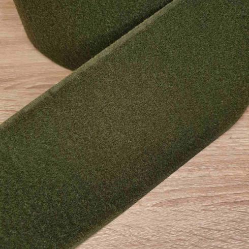 Липучка текстильна клас В 100мм Зелена ПЕТЛІ
